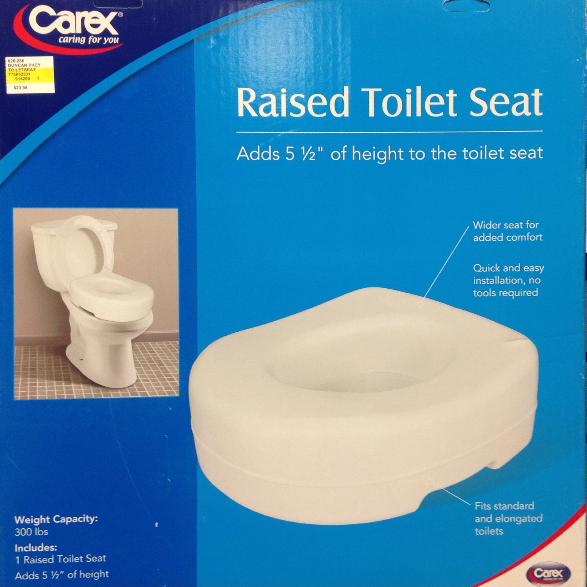 toilet seat cost